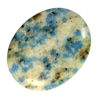 Azurite in Quartz Palmstone (Extra Grade) ~65 x 50mm