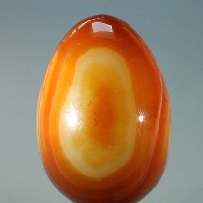 Banded Carnelian Crystal Egg ~48mm