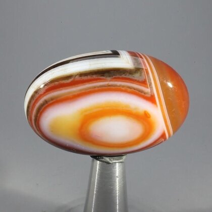 Banded Carnelian Massage Stone ~45mm