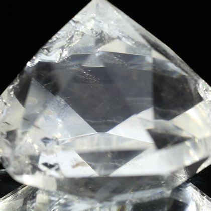 Beautiful Quartz Faceted Polished Diamond Prism ~62mm