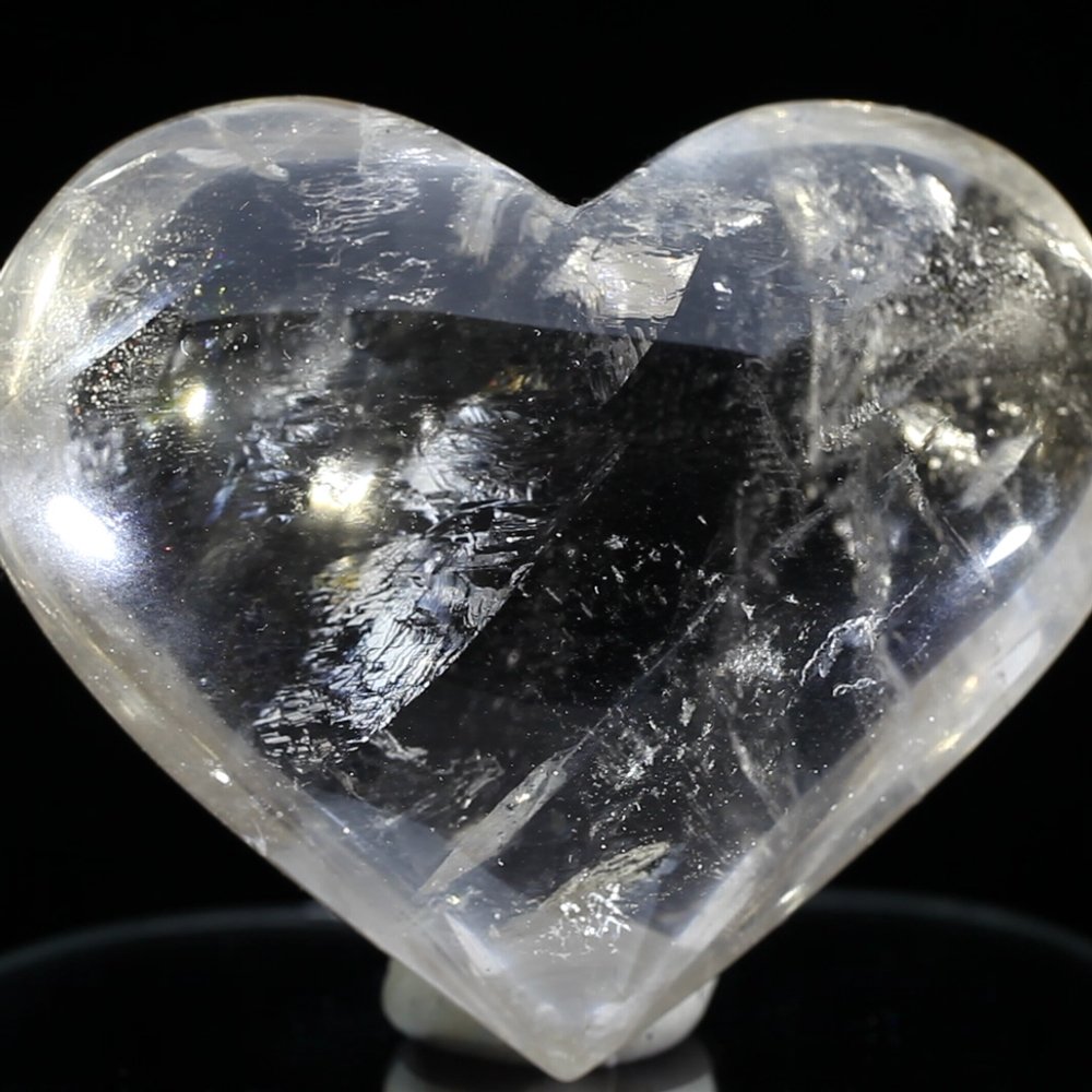 Quartz Crystal Hearts