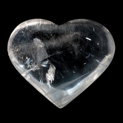 Beautiful Quartz Polished Heart ~67mm