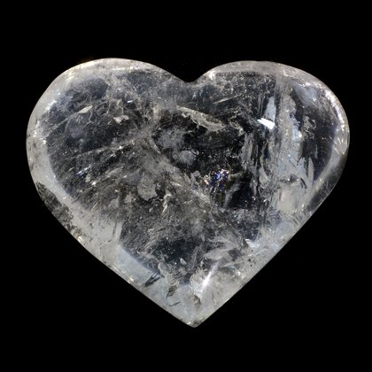 Beautiful Quartz Polished Heart ~70mm