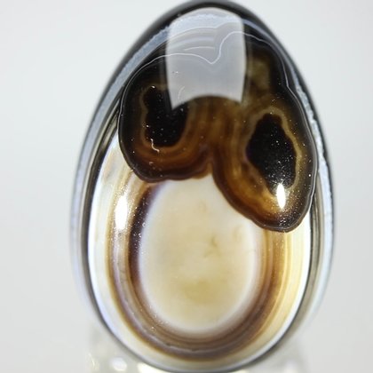 Black Banded Onyx Egg  ~48mm