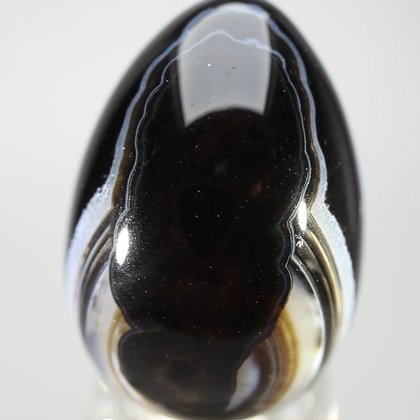 Black Banded Onyx Egg  ~48mm