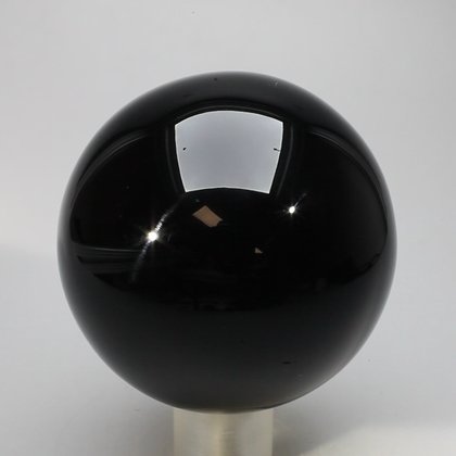 Black Obsidian Crystal Sphere ~60mm