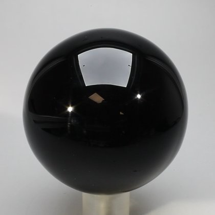 Black Obsidian Crystal Sphere ~61mm