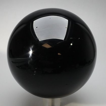 Black Obsidian Crystal Sphere ~90mm
