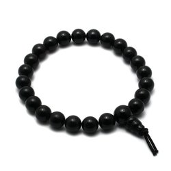 Black Obsidian Power Bead Bracelet - PB54