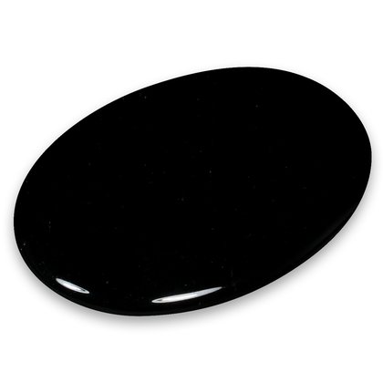 Black Onyx Palm Stone