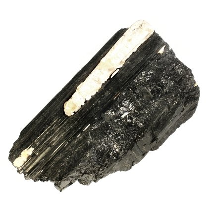 POWERFUL Black Tourmaline Crystal (Heavy Duty) ~100mm
