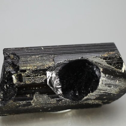 Black Tourmaline Crystal (Special Grade) ~55mm