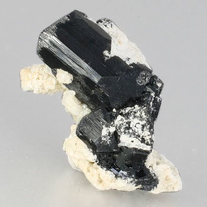 Black Tourmaline Mineral Specimen ~43mm