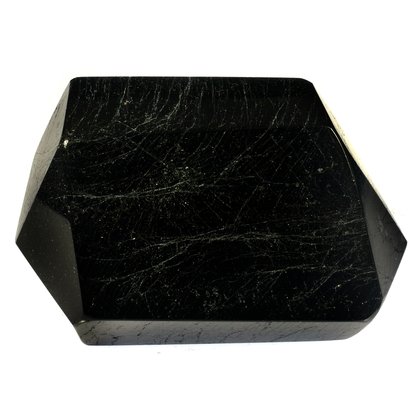 POWERFUL Black Tourmaline Polished Stone ~100mm