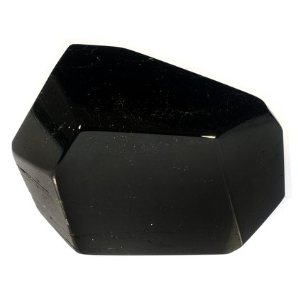 Black Tourmaline Polished Stone ~90mm