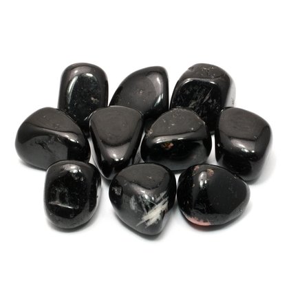 Black Tourmaline Tumble Stone (20-25mm)
