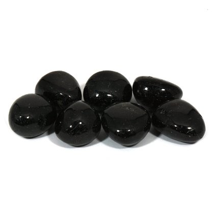 Black Tourmaline Tumble Stone (25-30mm)