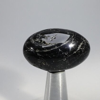Black Tourmaline Tumblestone(Extra Grade) ~33mm