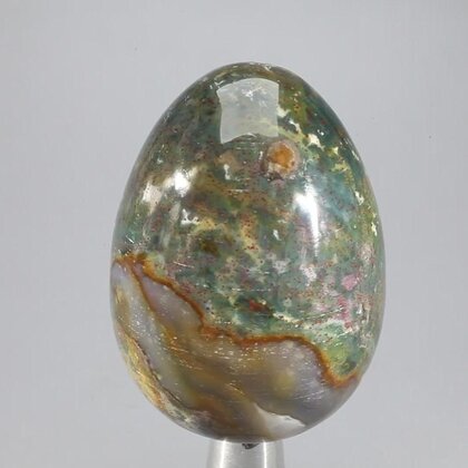 Bloodstone Crystal Egg ~48mm