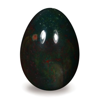 Bloodstone Crystal Egg ~48mm