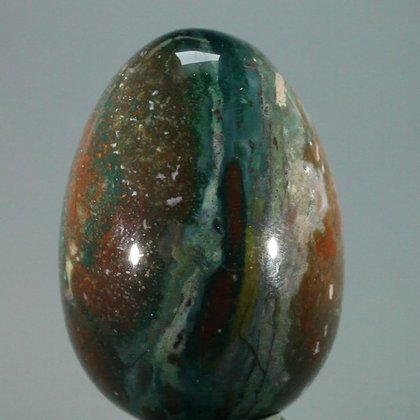 Bloodstone Crystal Egg ~49mm