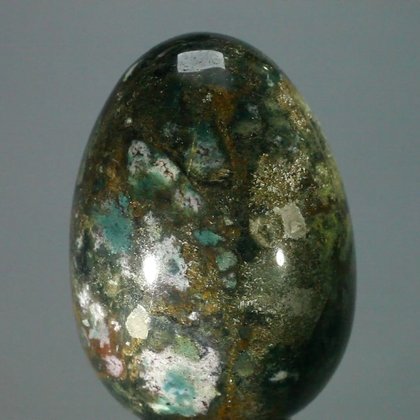 Bloodstone Crystal Egg ~49mm