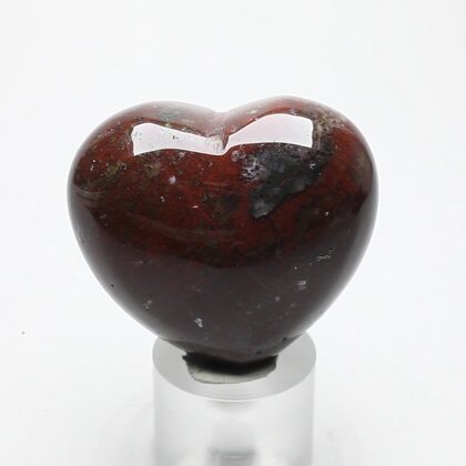 Bloodstone Crystal Heart ~45mm