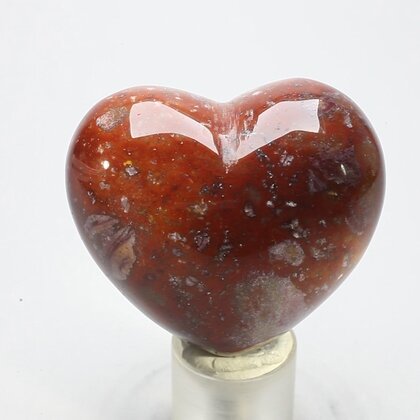 Bloodstone Crystal Heart ~45mm