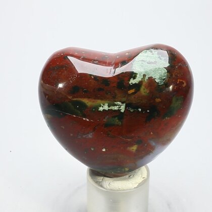 Bloodstone Crystal Heart ~45mm