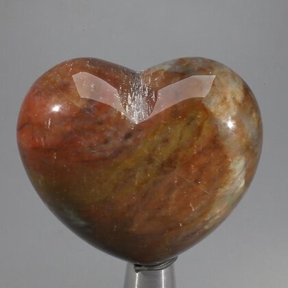 Bloodstone Crystal Heart ~45mm
