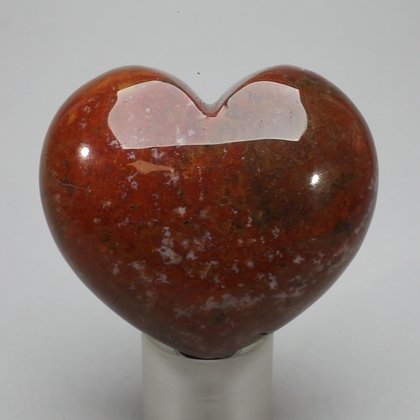 Bloodstone Crystal Heart ~46mm