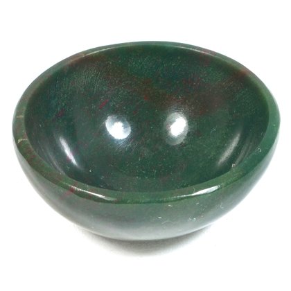 Bloodstone Gemstone Healing Oil Bowl ~30mm