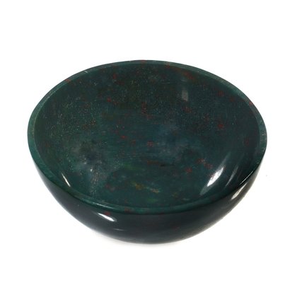 Bloodstone Gemstone Healing Oil Bowl ~57mm
