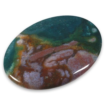 Bloodstone Palmstone (Extra Grade) ~70 x 47 mm