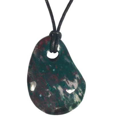 Bloodstone Pendant  ~41mm