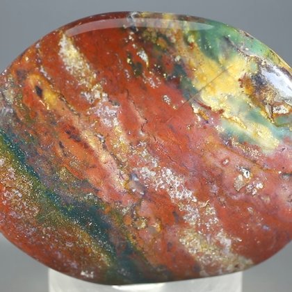 Bloodstone Polished Stone ~57mm