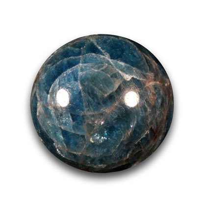 Blue Apatite Mini Sphere ~ 2cm