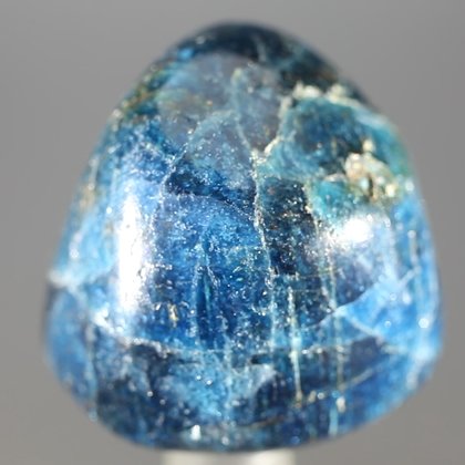 Blue Apatite Tumblestone  ~28mm