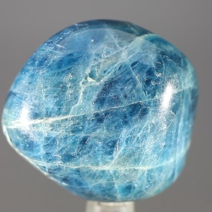 Blue Apatite Tumblestone  ~31mm