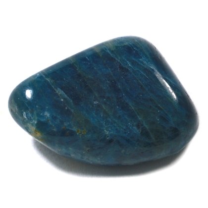 Blue Apatite Tumblestone  ~33mm