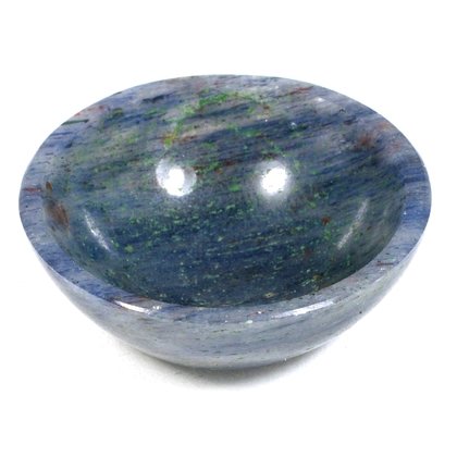 Blue Aventurine Gemstone Healing Oil Bowl ~30mm