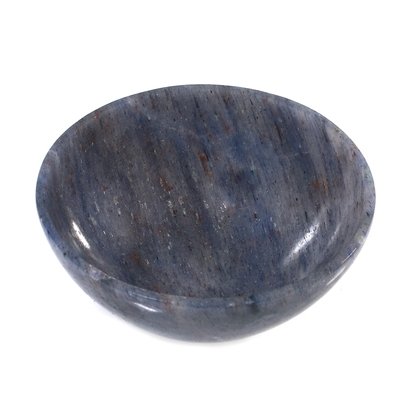 Blue Aventurine Gemstone Healing Oil Bowl ~57mm