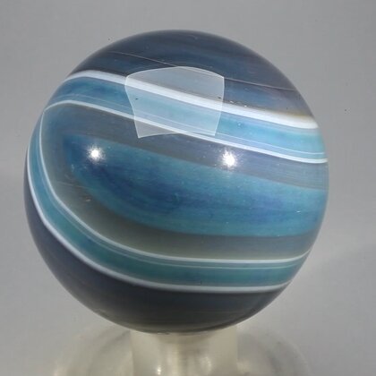Blue Banded Agate Sphere ~50mm