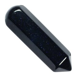 Blue Goldstone Crystal Massage Wand