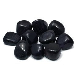 Blue Goldstone Tumble Stone (20-25mm)