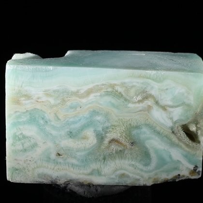 Blue Hemimorphite Mosaic Tile ~34mm