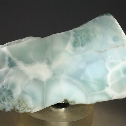 Blue Hemimorphite Mosaic Tile ~75mm
