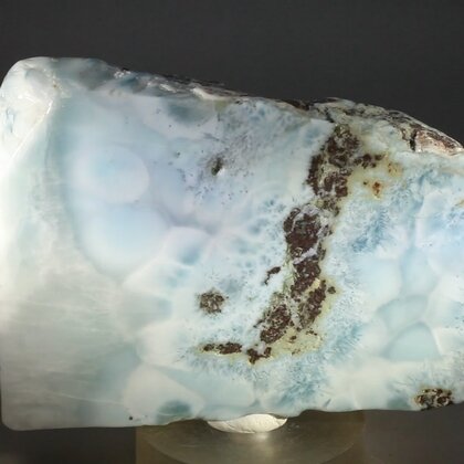 Blue Hemimorphite Mosaic Tile ~85mm