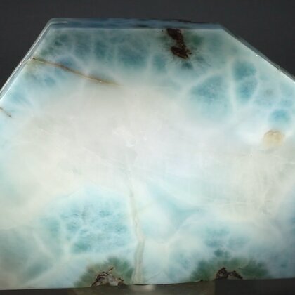 Blue Hemimorphite Mosaic Tile ~88mm