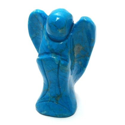 Blue Howlite Celestial Angel